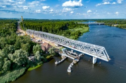 Szczecin Podjuchy: nowy most na Regalicy