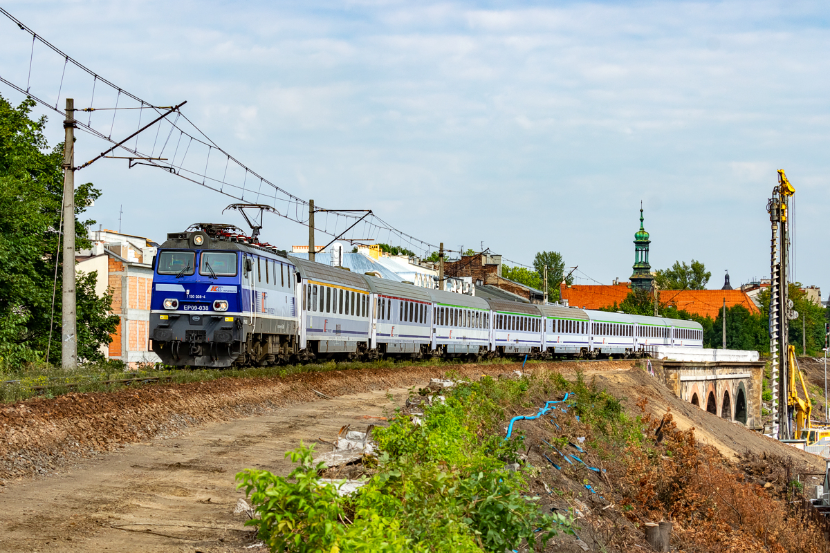 EP09-038: Kraków Główny - Kraków Płaszów
