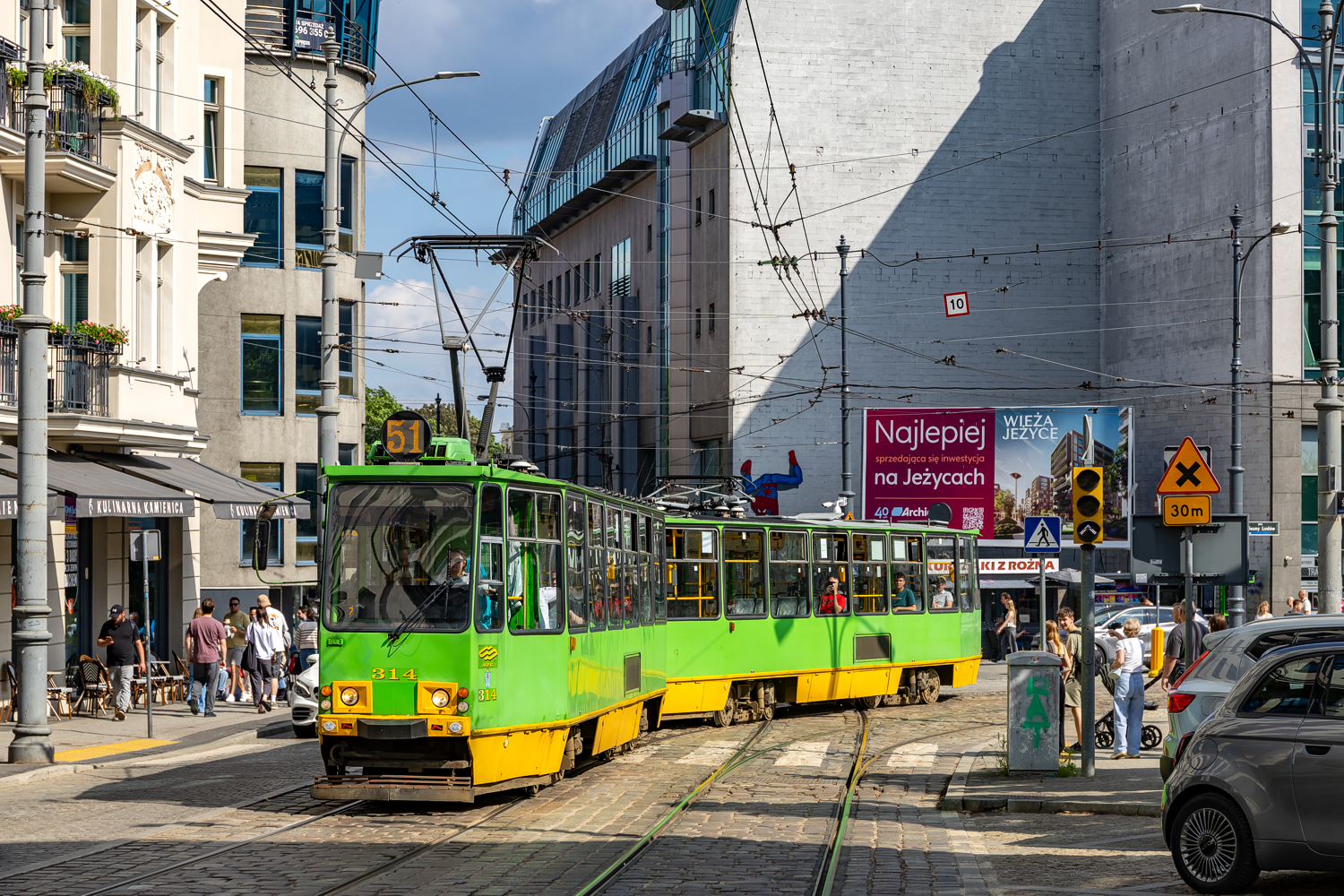 105Na+105NaD #314+315: Poznań, plac Wiosny Ludów