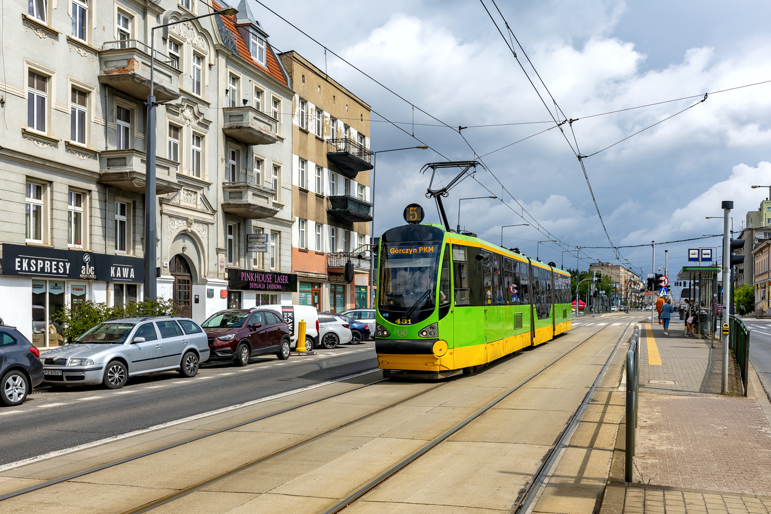 Moderus Beta MF02AC #431: Poznań, ul. Głogowska