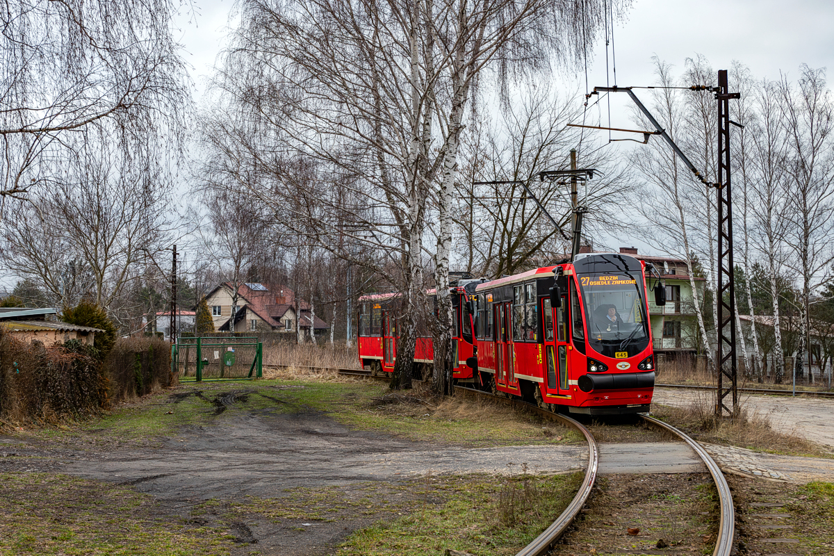 105N HF11AC #645+646: Sosnowiec, ul. Wileńska