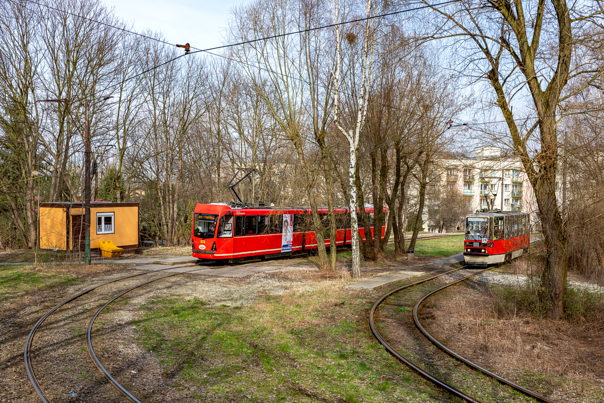 Ptm #908 & 105N #338: Sosnowiec, Milowice Pętla