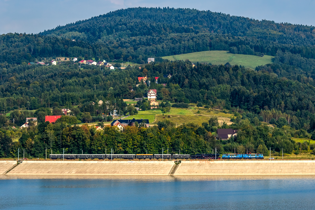 ET41-043+Ty42-107: Stryszów - Zembrzyce