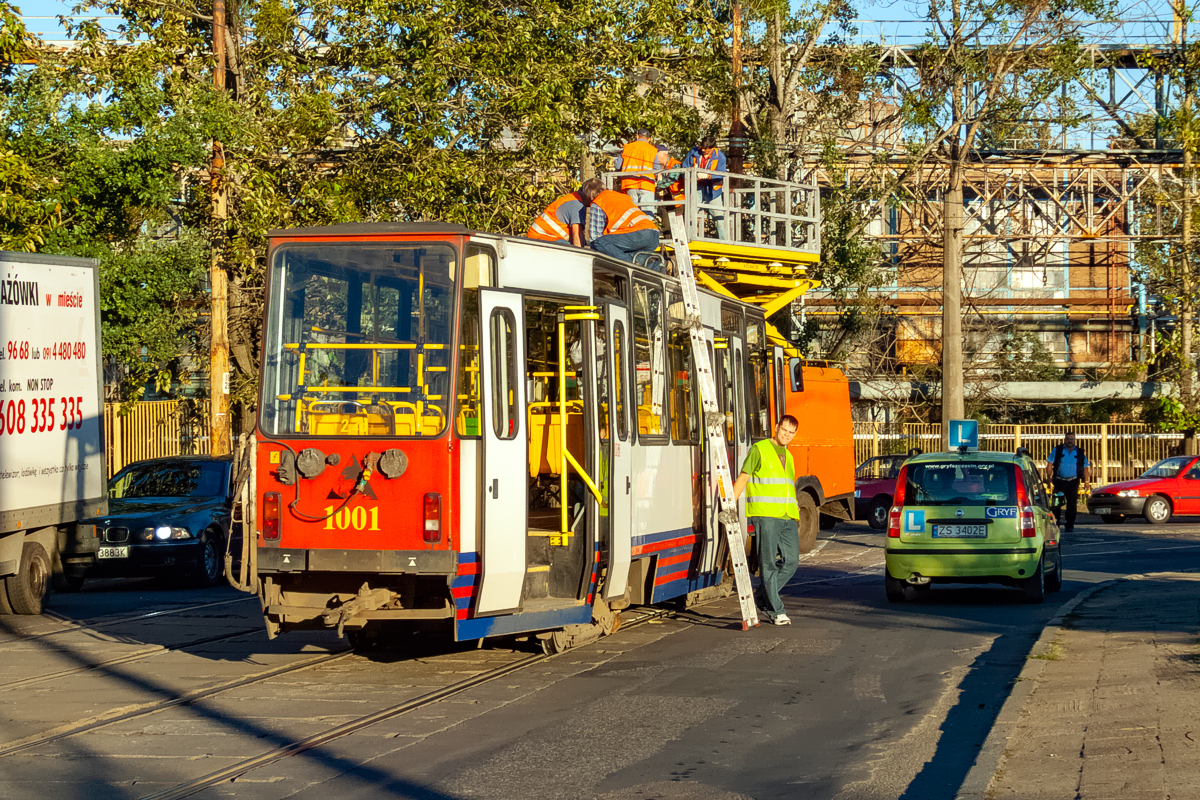 Wykolejenie 105Ng/S #1001"