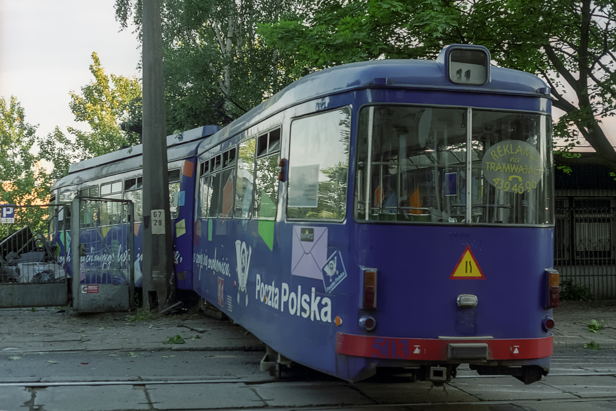 Wykolejenie GT6 #503