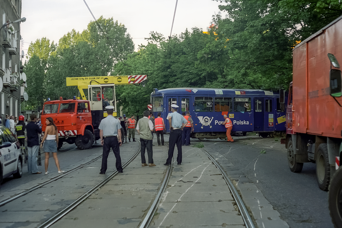 Wykolejenie GT6 #503