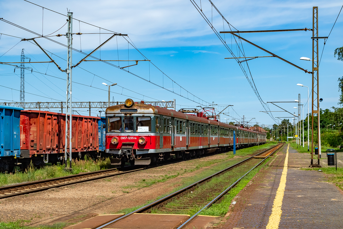 EN57-1235+1395+804: Szczecin Podjuchy
