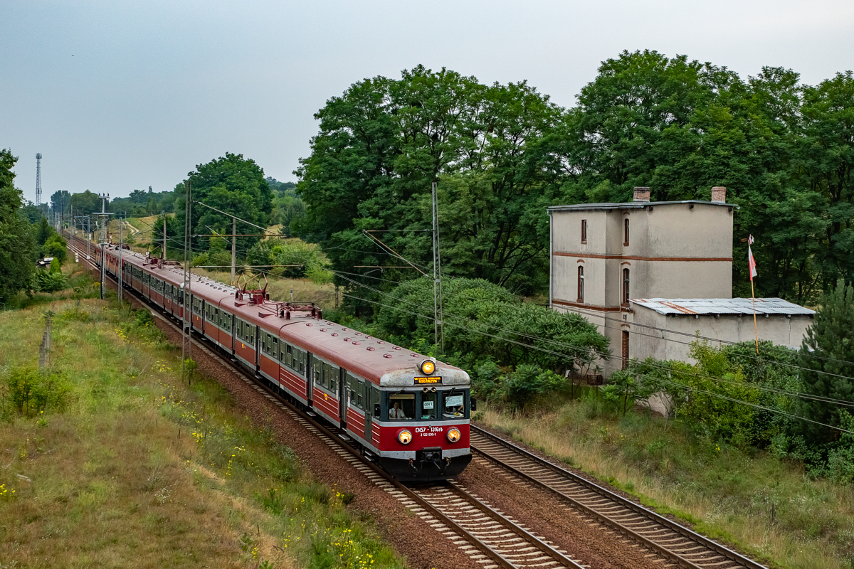 EN57-1316+1367+1392: Gryfino - Dolna Odra