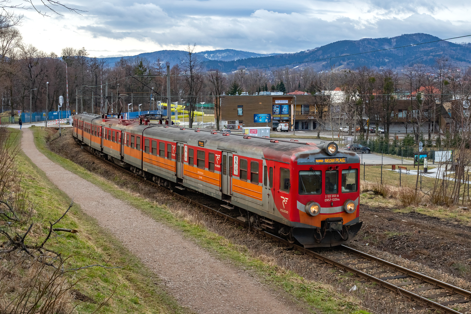 EN57-1331: Andrychów Górnica - Andrychów