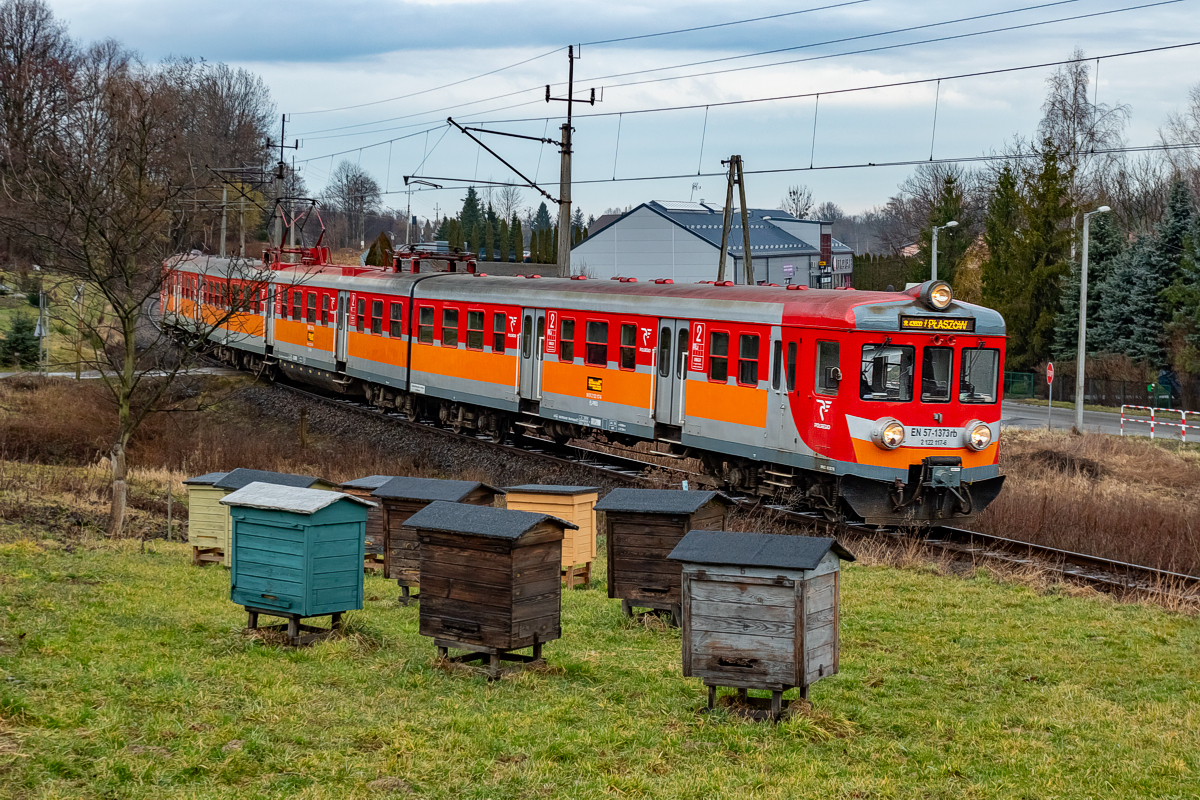 EN57-1373: Klecza Dolna - Klecza Górna