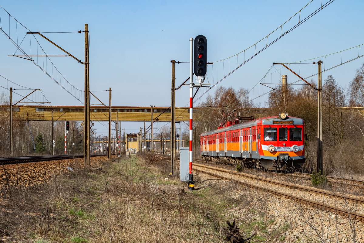 EN57-1373: Dąbrowa Górnicza Wschodnia