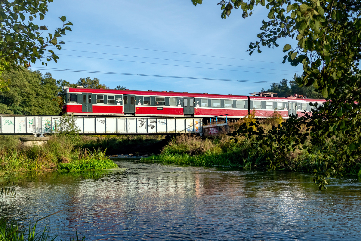 EN57-1408+847: Rogoźno Wielkopolskie - Tarnowo Rogozińskie