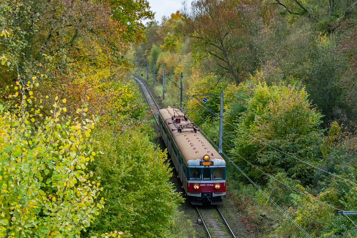 EN57-1515: Szczecin Podjuchy - Szczecin Port Centralny