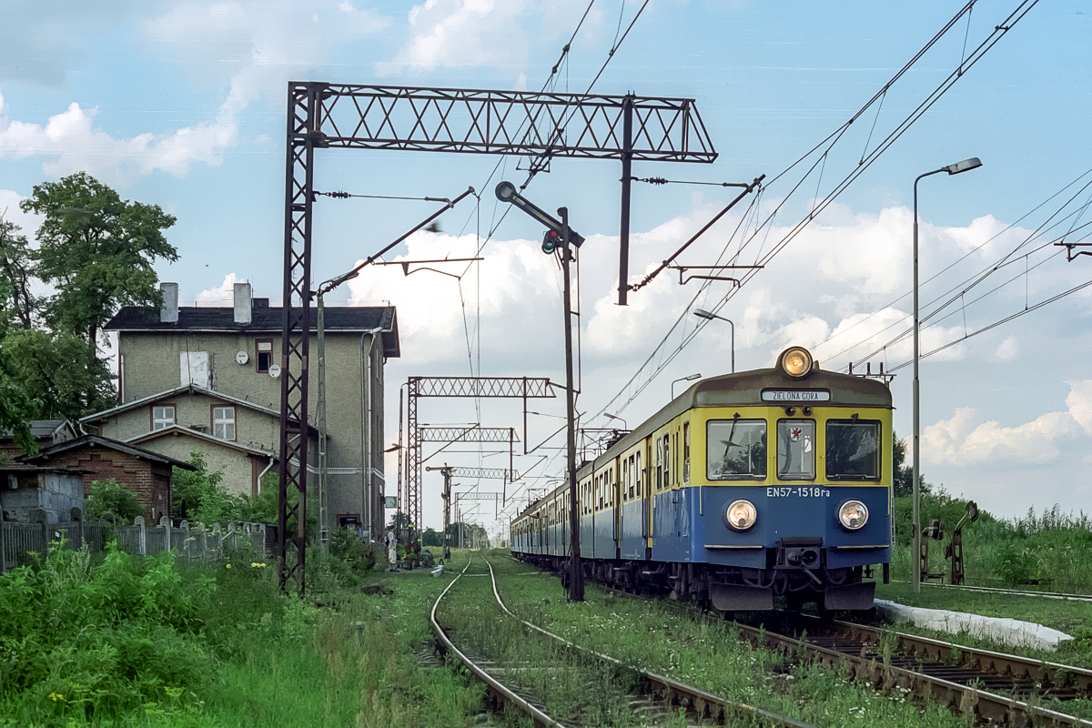 EN57-1518+1357: Ługi Górzyckie