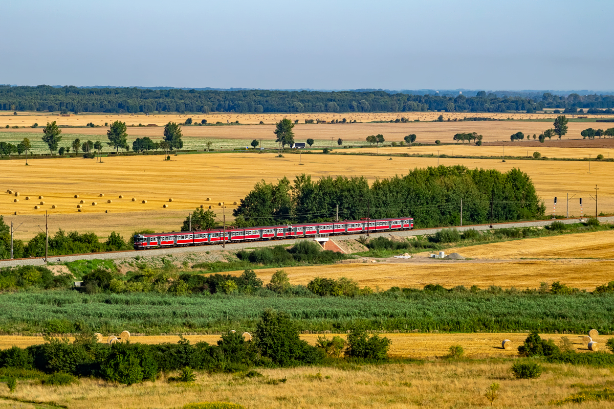 EN57-1537+1384: Górzyca - Ługi Górzyckie