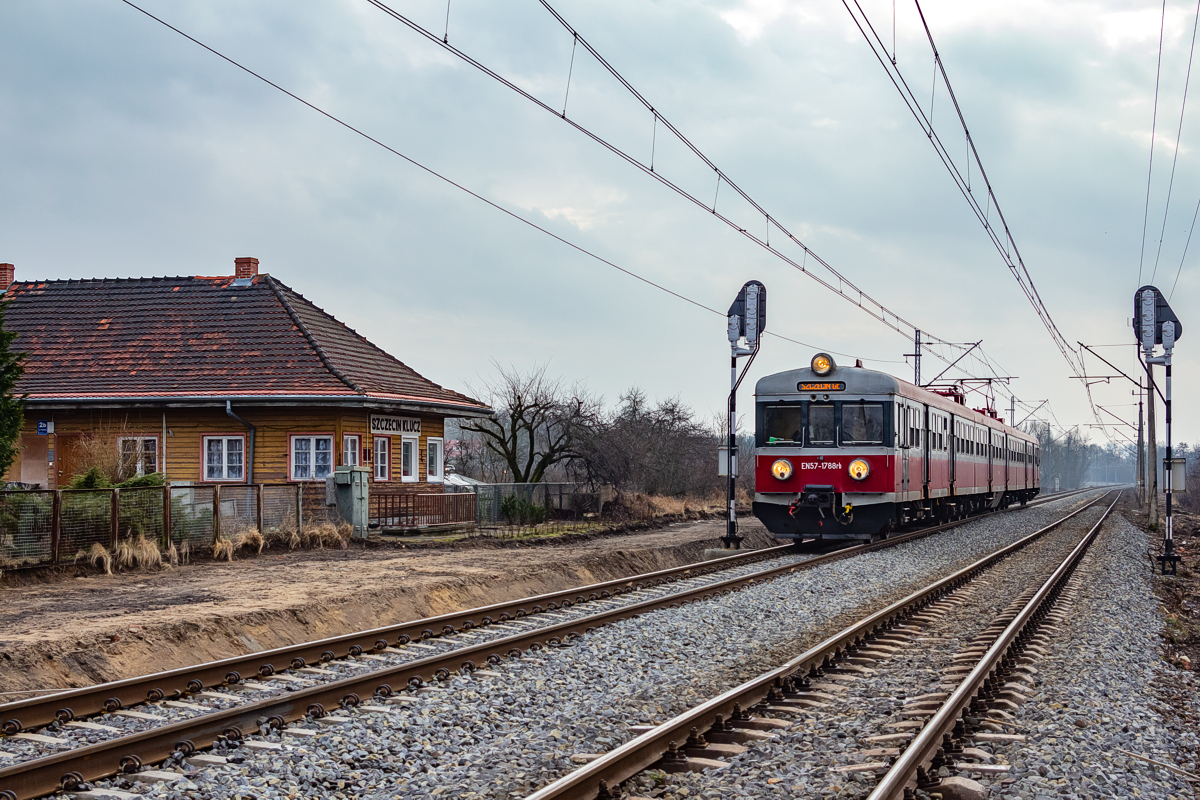 EN57-1788: Daleszewo Gryfińskie - Szczecin Podjuchy