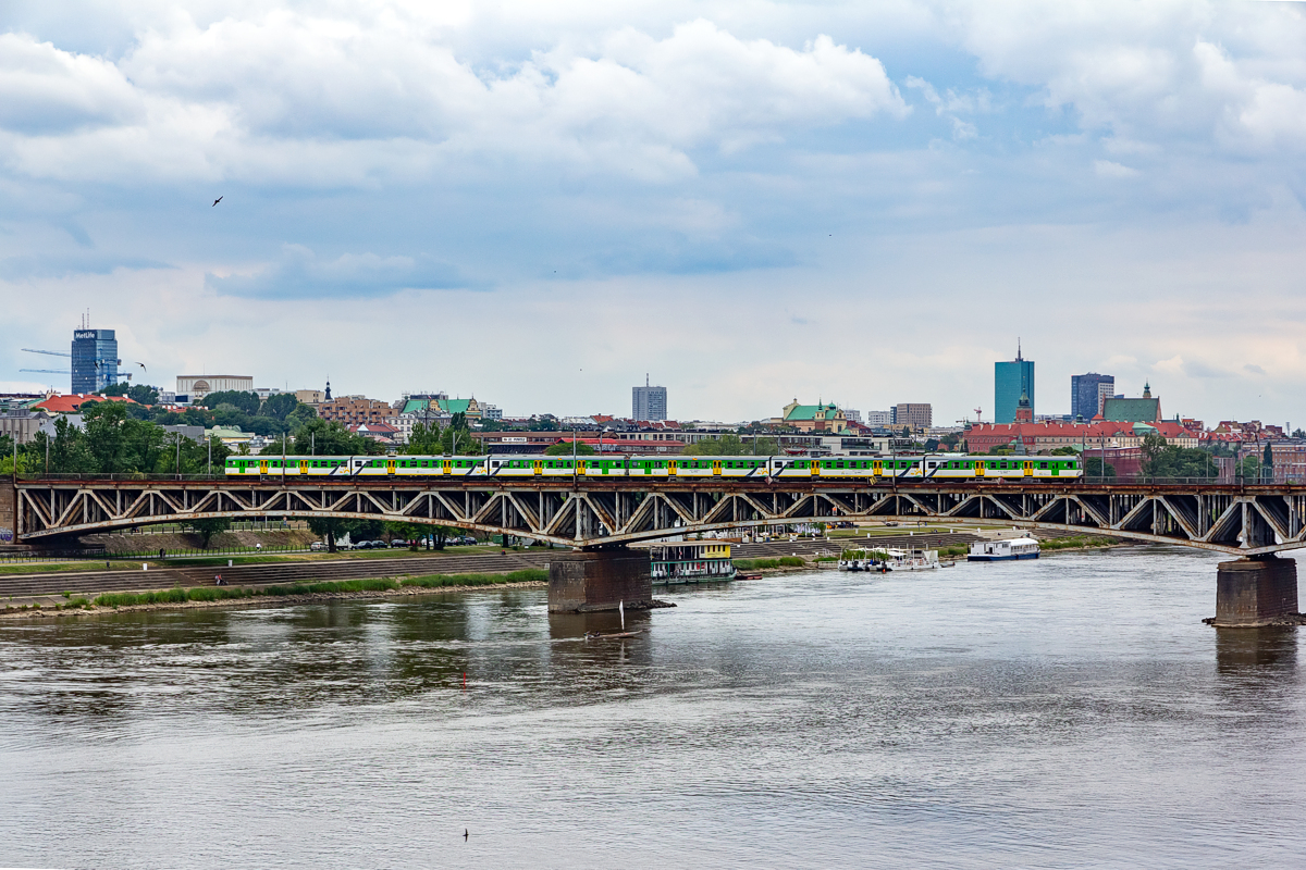 EN57-1901+1929: Warszawa Powiśle - Warszawa Stadion