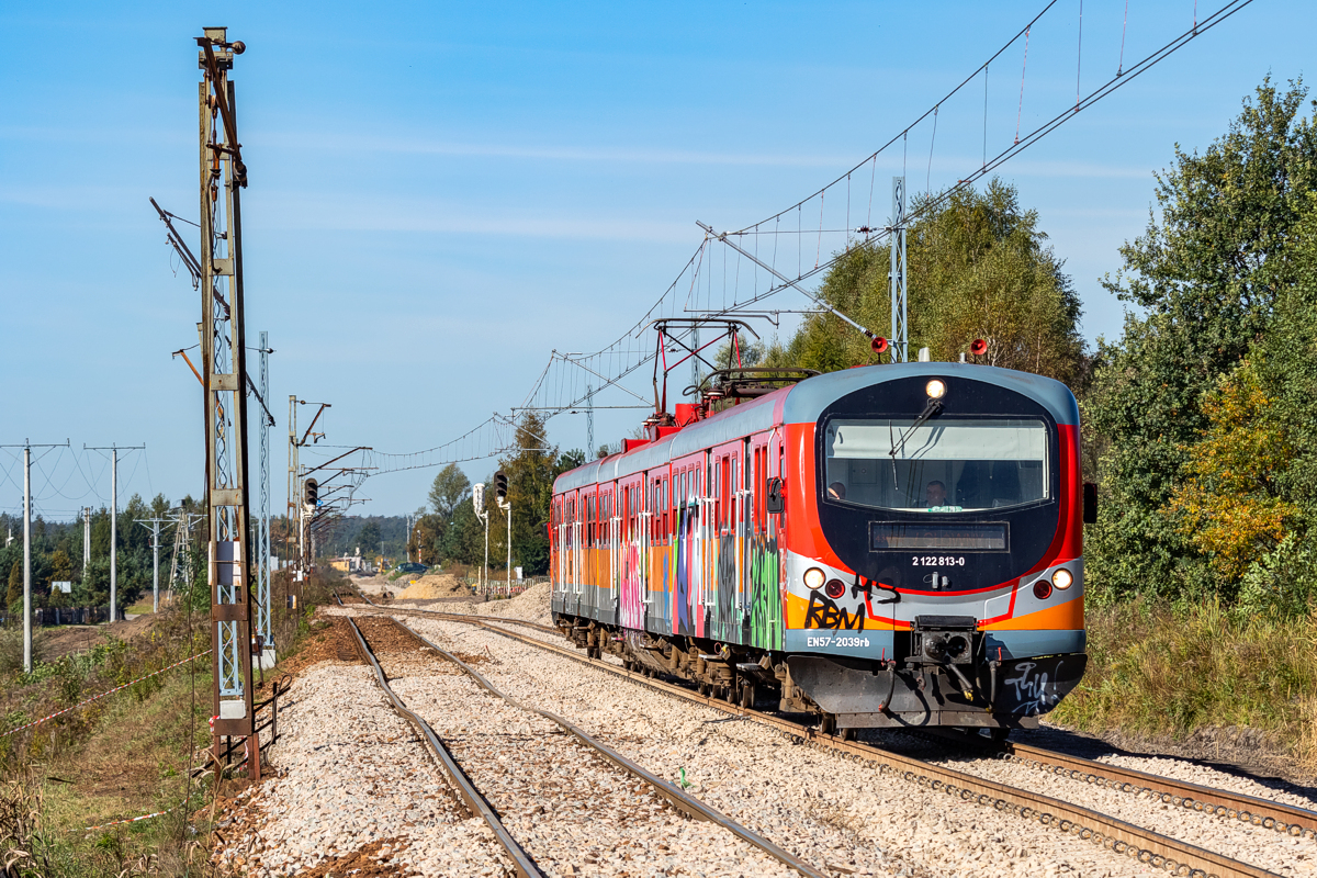EN57-2039: Wola Filipowska - Krzeszowice