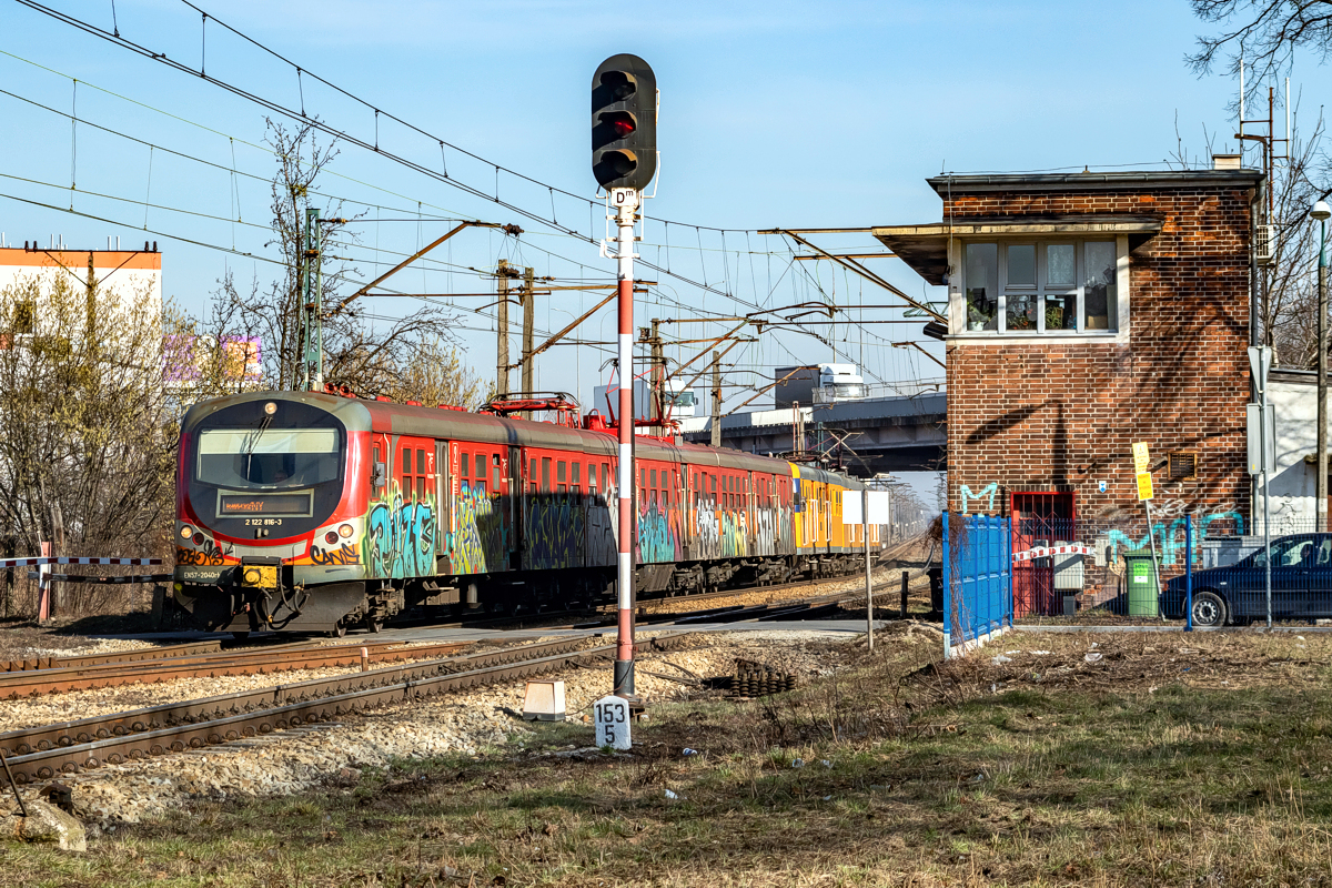 EN57-2040+2045: Wrocław Psie Pole