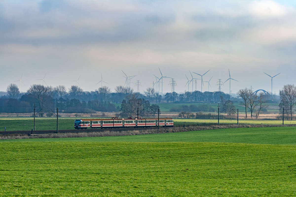 EN57-2052: Wolin Pomorski - Mokrzyca Wielka