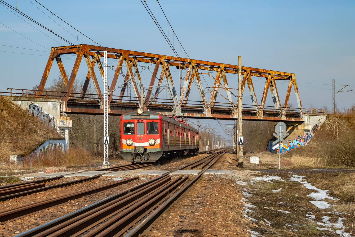 EN57-672: Oświęcim - Brzeszcze
