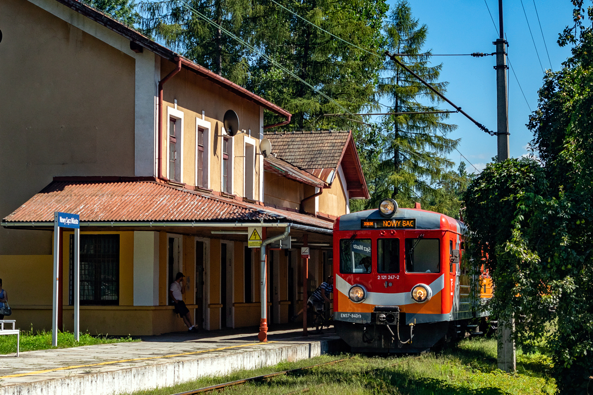 EN57-840: Nowy Sącz Miasto