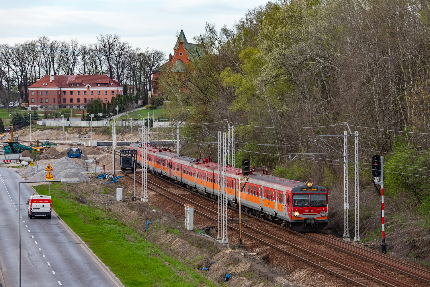 ED72-013+012: Kraków Łagiewniki - Kraków Sanktuarium