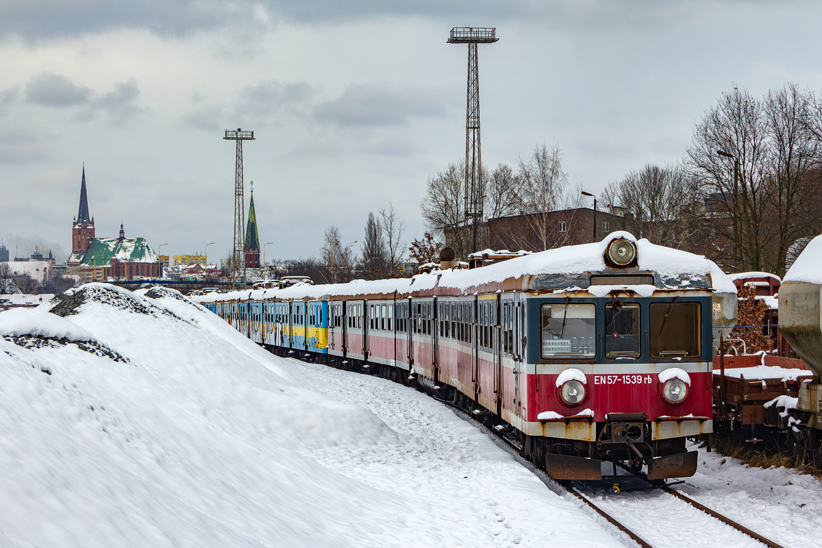 EN57-1539: Szczecin Port Centralny