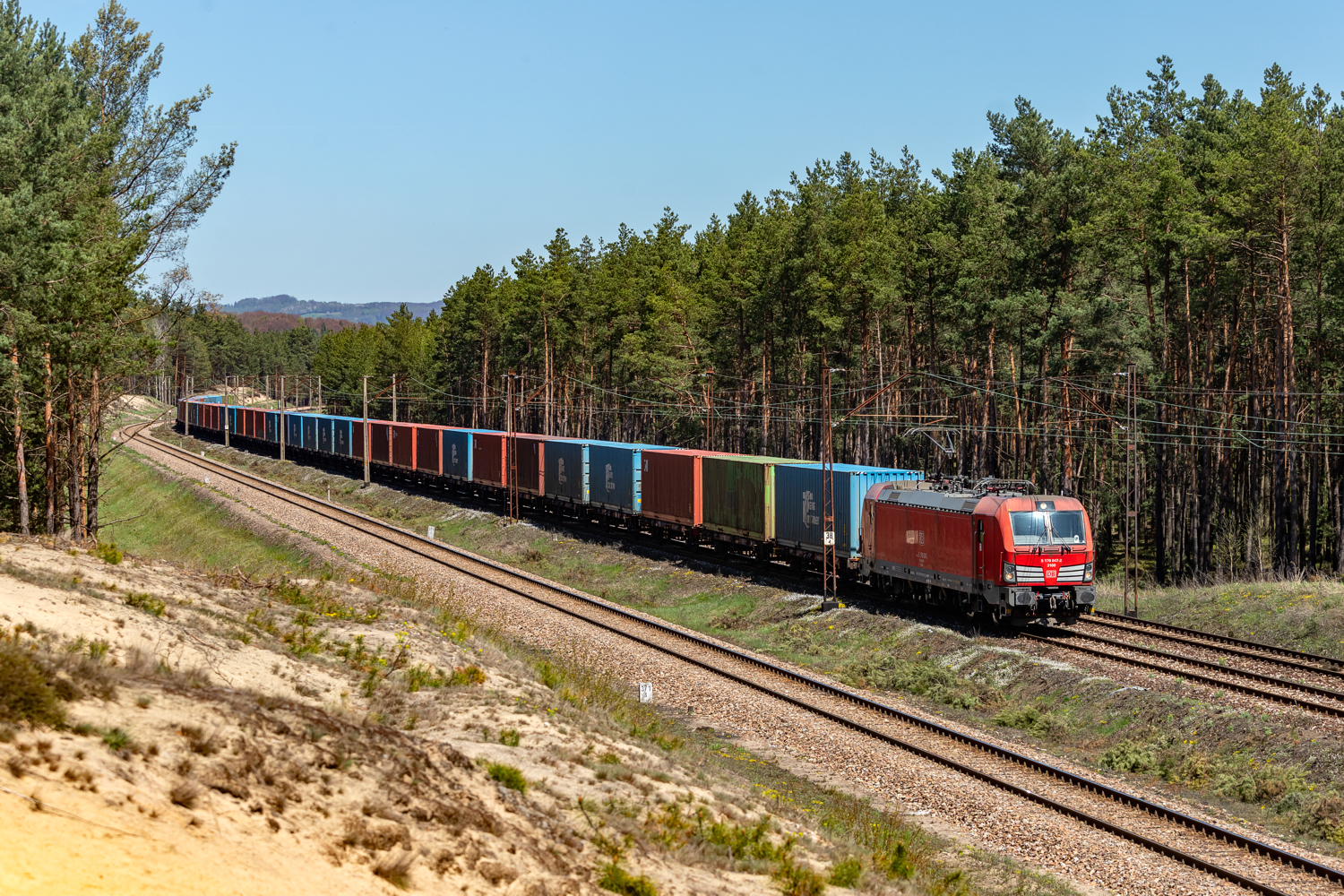 Vectron 170 047: Jaroszowiec Olkuski - Olkusz