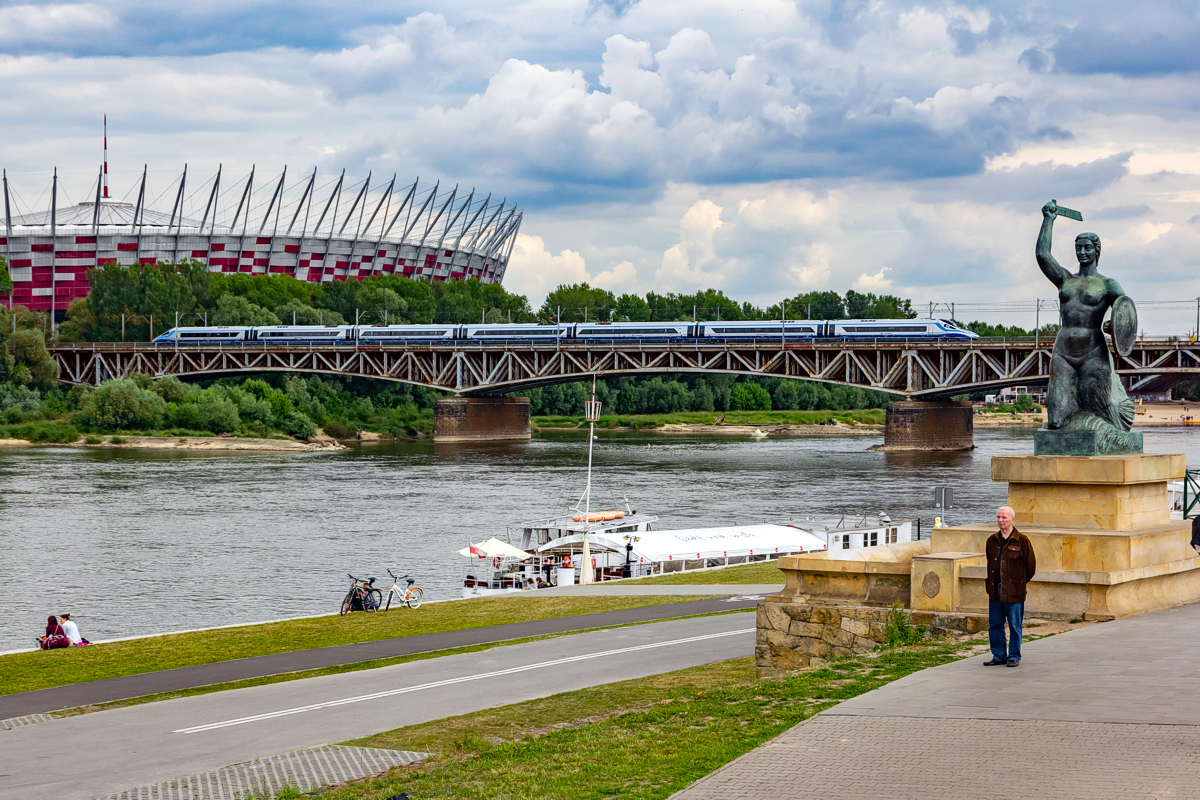 ED250-012: Warszawa Centralna - Warszawa Wschodnia