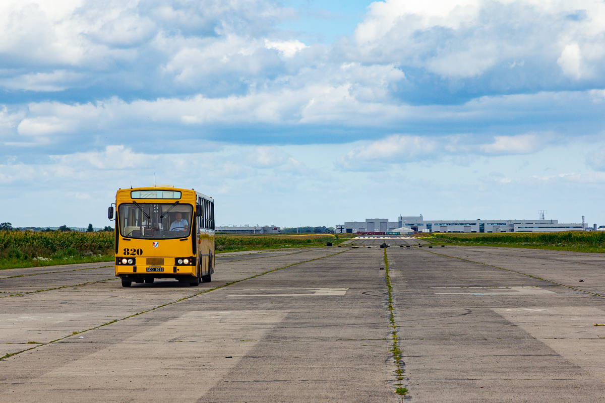 Jelcz 120MM/1 #820: Stargard Szczeciński, lotnisko 