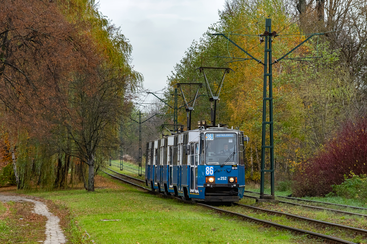 105Na #HZ252+253+254: Kraków, ul. Kocmyrzowska