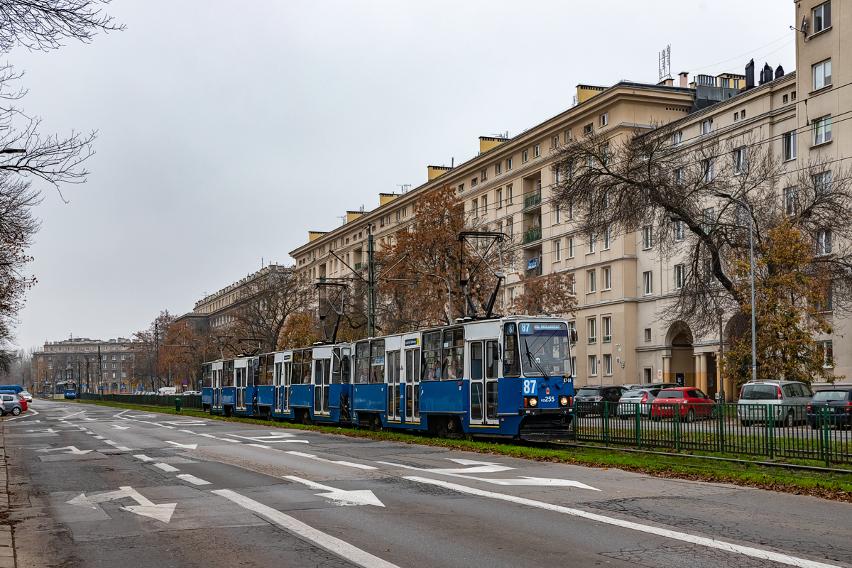 105Na #HZ255+HZ256+HZ257: Kraków, al. Solidarności