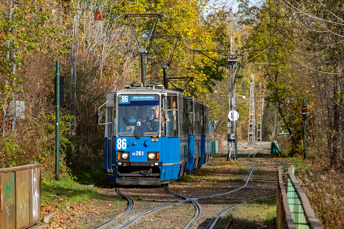 105Na #HZ261+262+263: Kraków, ul. Kocmyrzowska