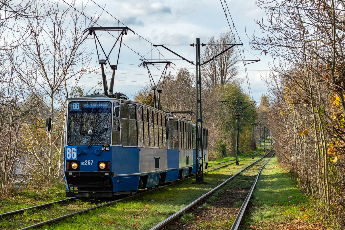 105Na #HZ267+268+269: Kraków, ul. Kocmyrzowska