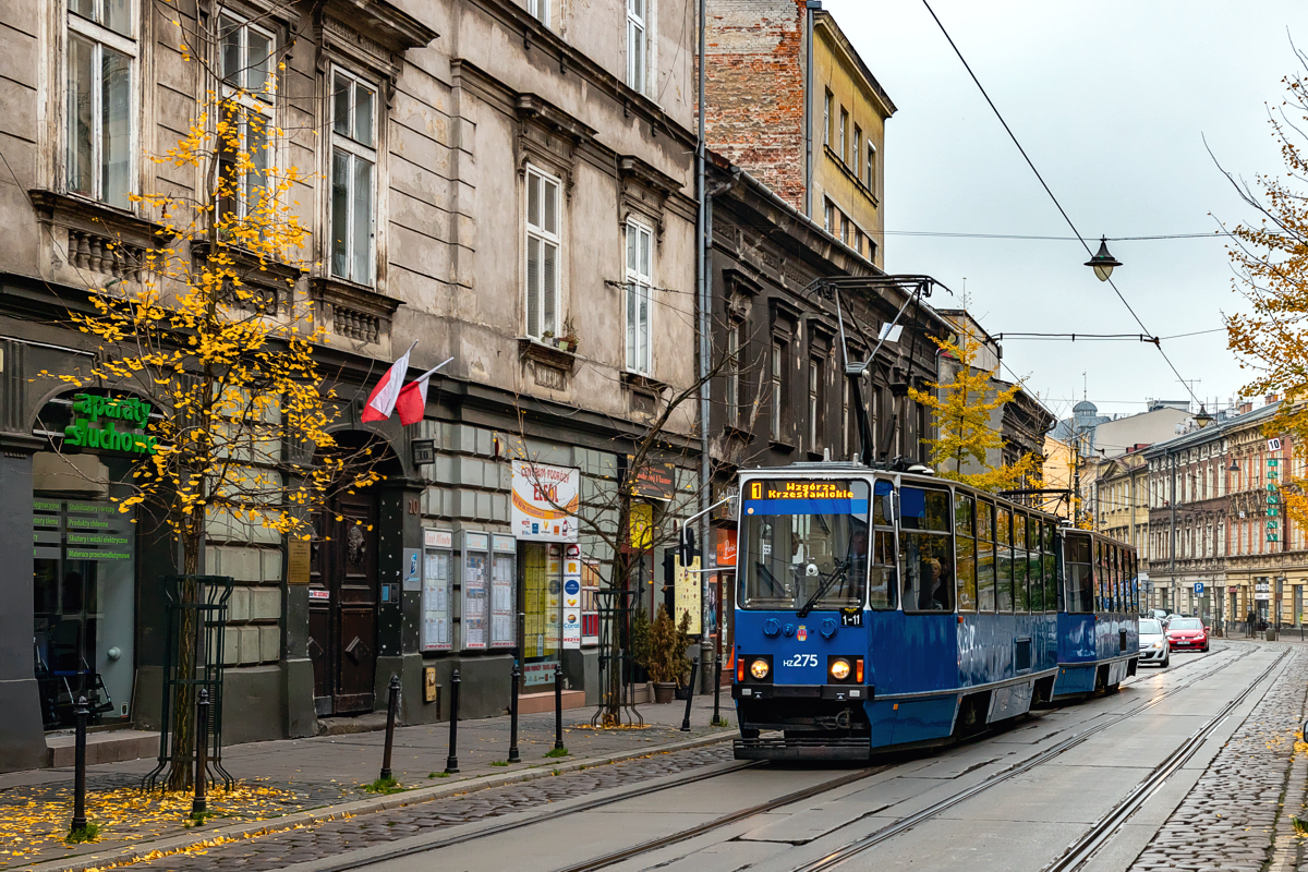 105Na #HZ275+HZ276: Kraków, ul. Zwierzyniecka