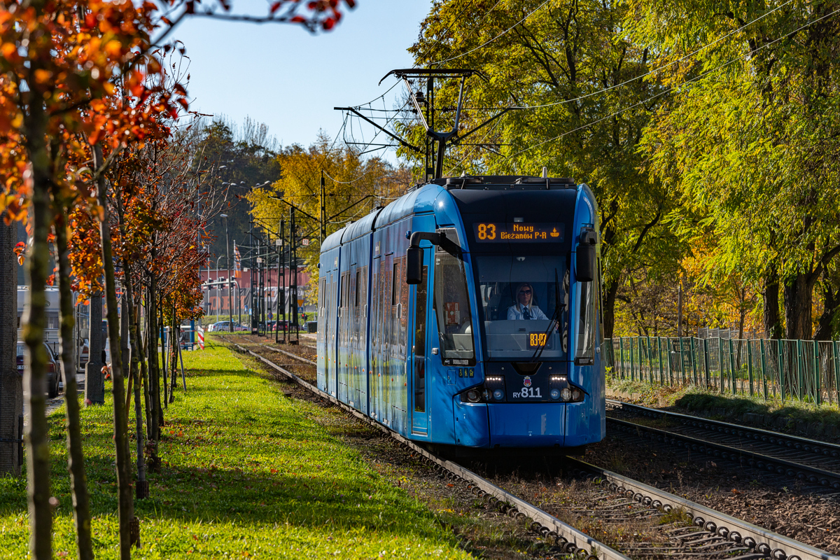 NGT8 #RY811: Kraków, ul. Teligi