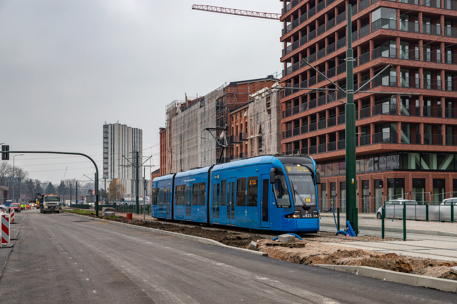 NGT8 #RY823: Kraków, ul. Mogilska