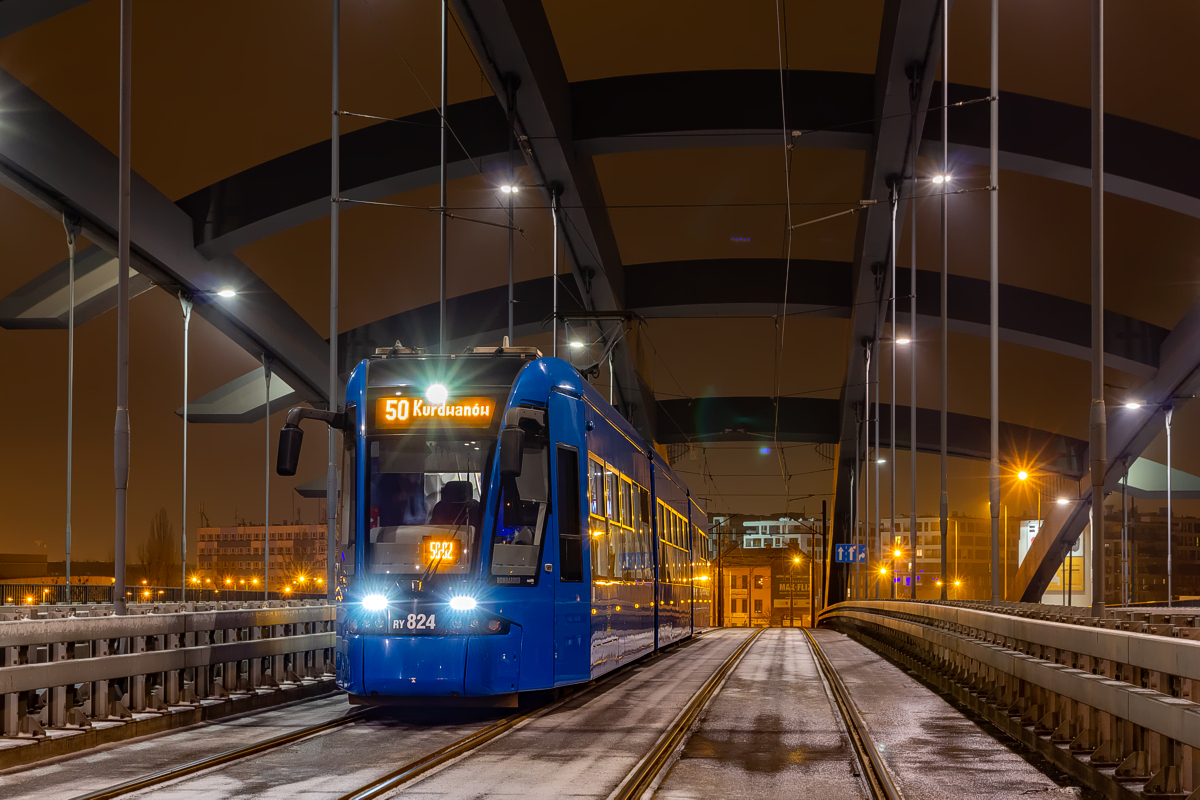 NGT8 #RY824: Kraków, Most Kotlarski