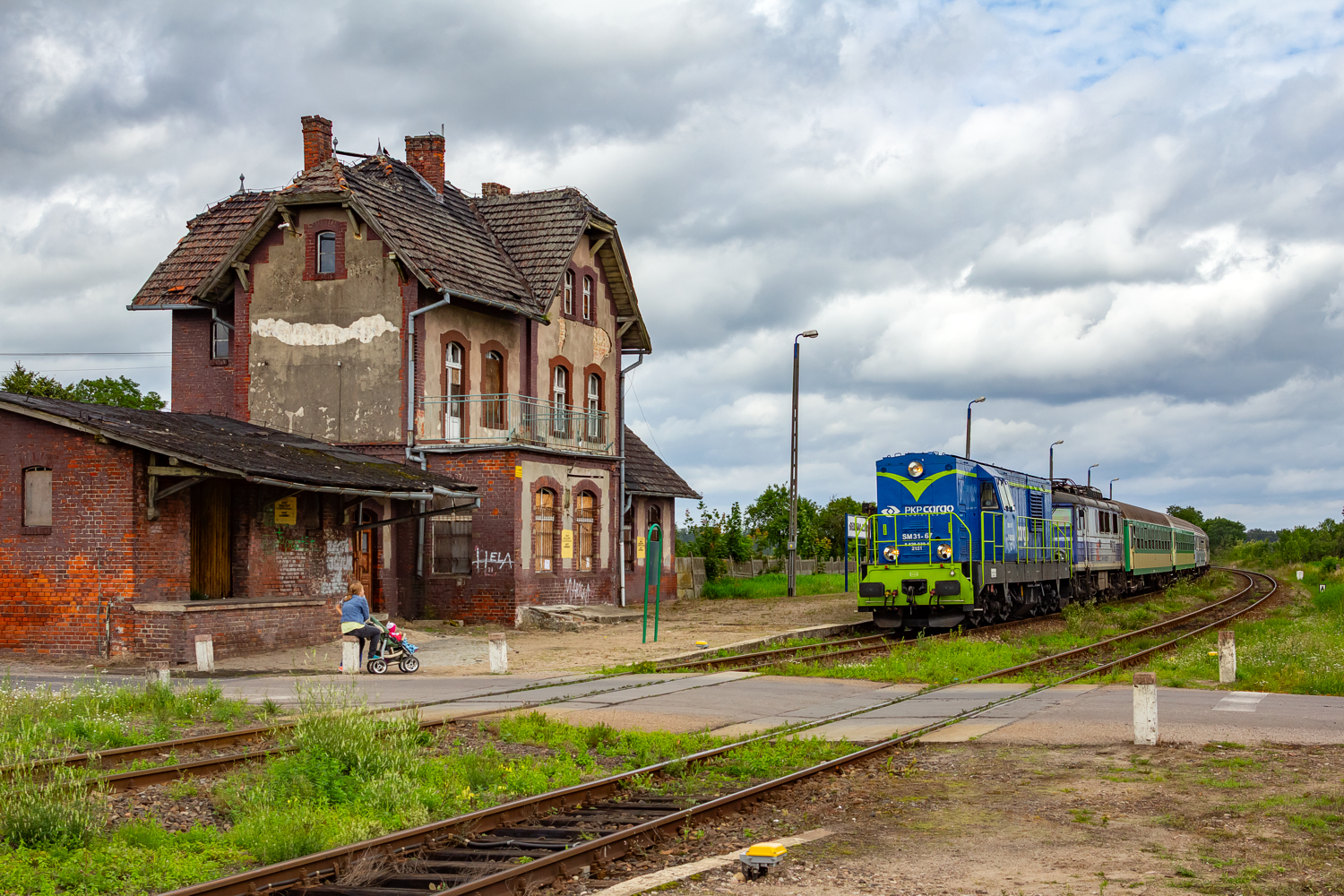 SM31-067+EU07-376: Siedlisko Czarnkowskie