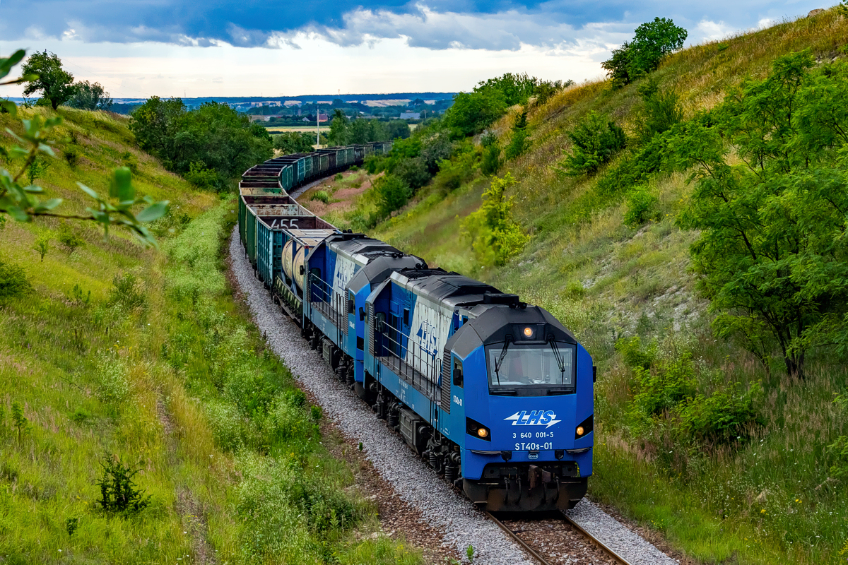 ST40s-01+02: Łączyn - Gołuchów LHS