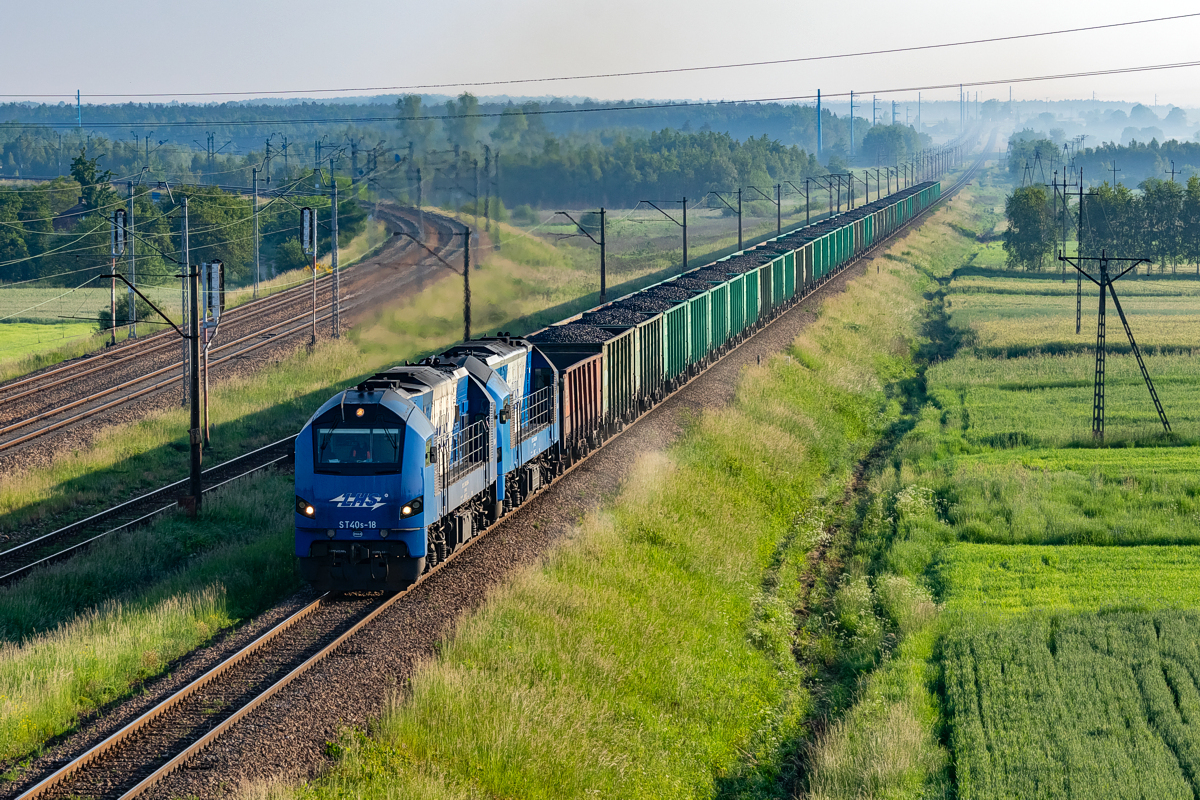ST40s-18+15: Sędziszów LHS - Kępie LHS