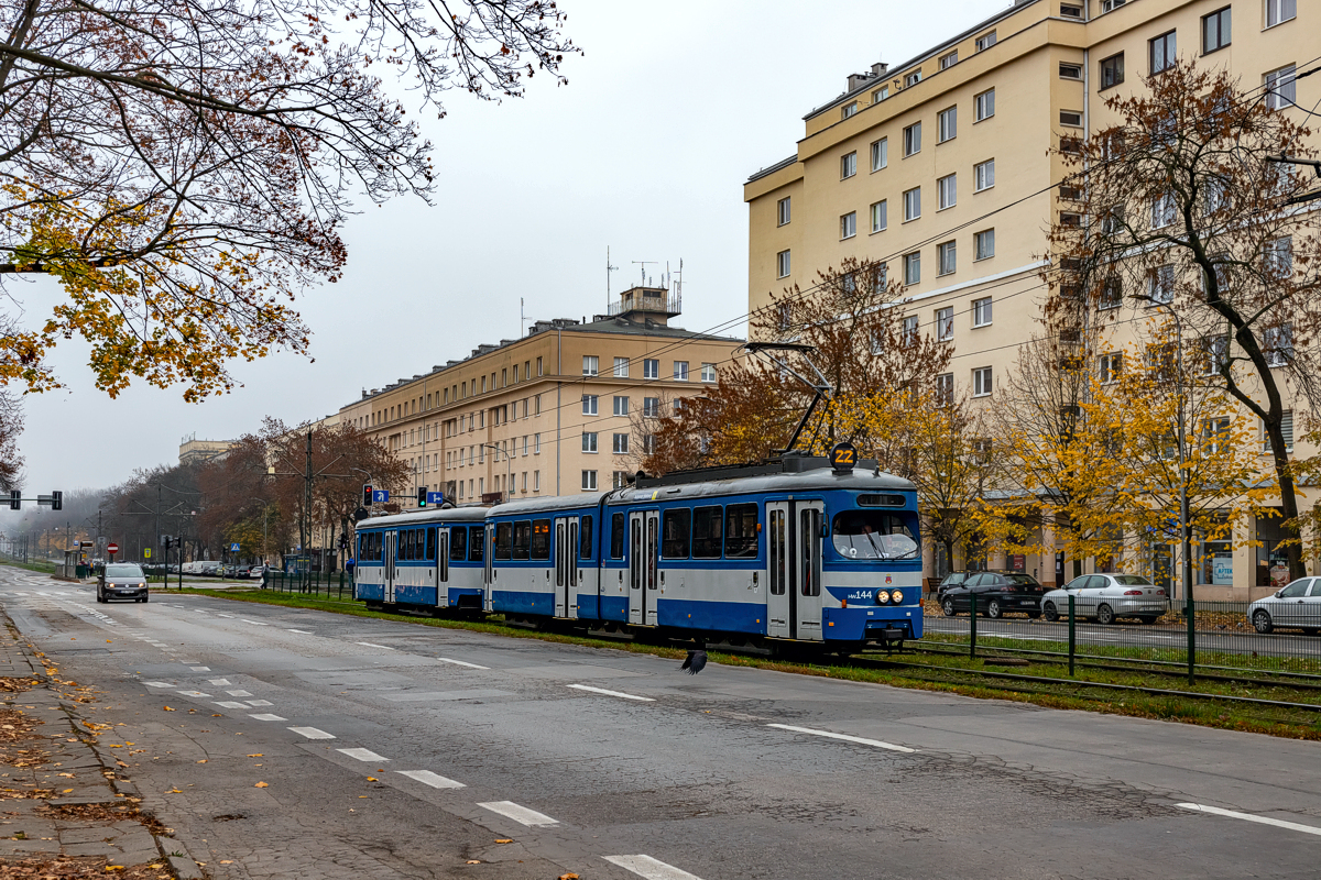 E1 #HW144+c3 #HB544: Kraków, al. Solidarności