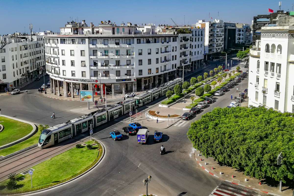 Citadis 302: Rabat, Avenue Abou Inane
