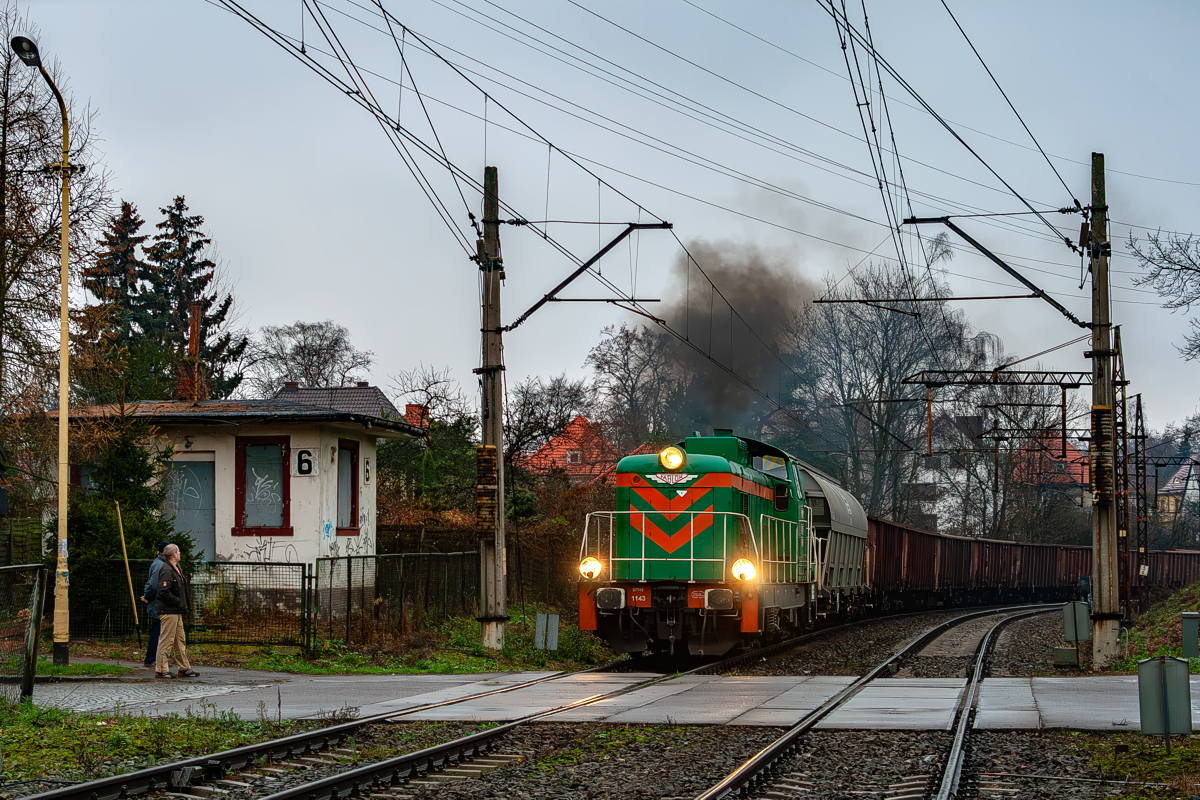 SM42-1143: Szczecin Łękno - Szczecin Pogodno