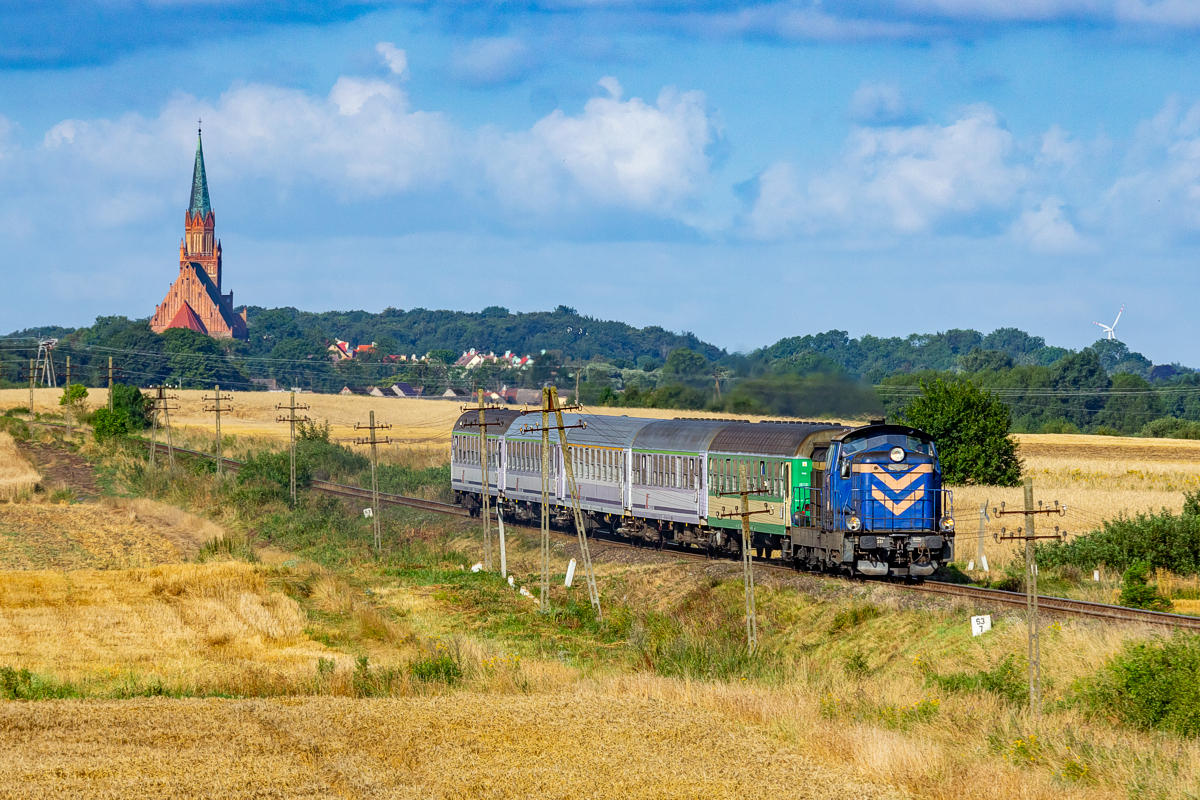 SM42-351: Trzebiatów - Bieczyno Pomorskie