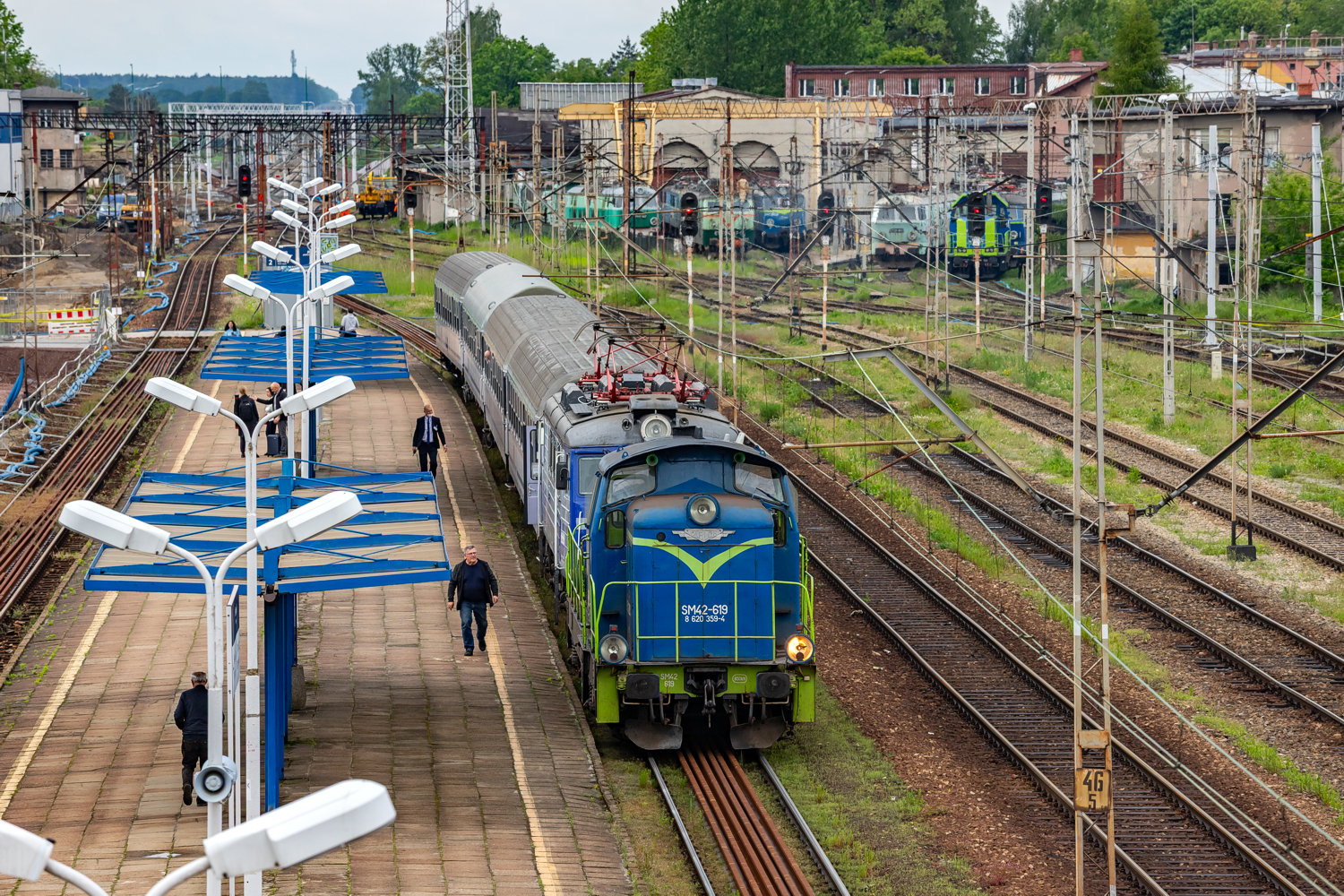 SM42-619+EP07-479: Czechowice-Dziedzice