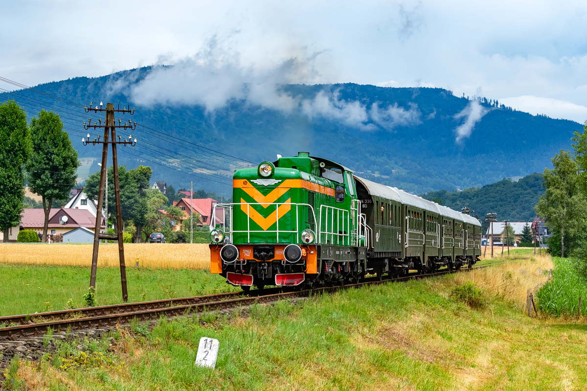 SM42-742: Mszana Dolna Marki - Raba Niżna