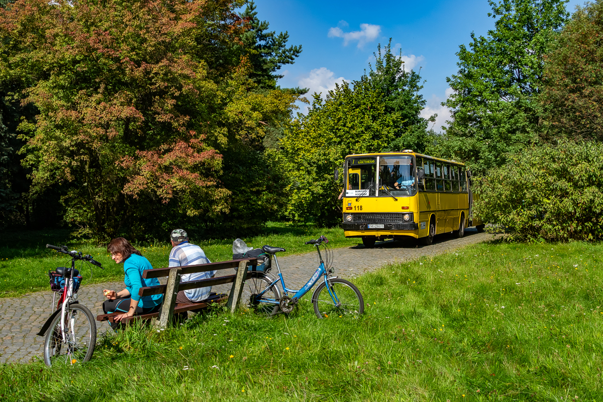 Ikarus 280.70E #118: Chorzów, Park Śląski