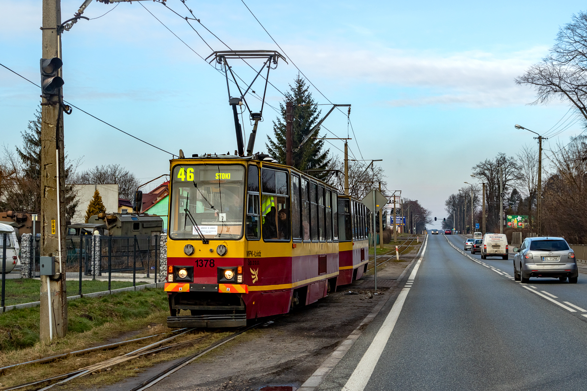 805Na #1378+1379: Zgierz, Proboszczewice II mijanka